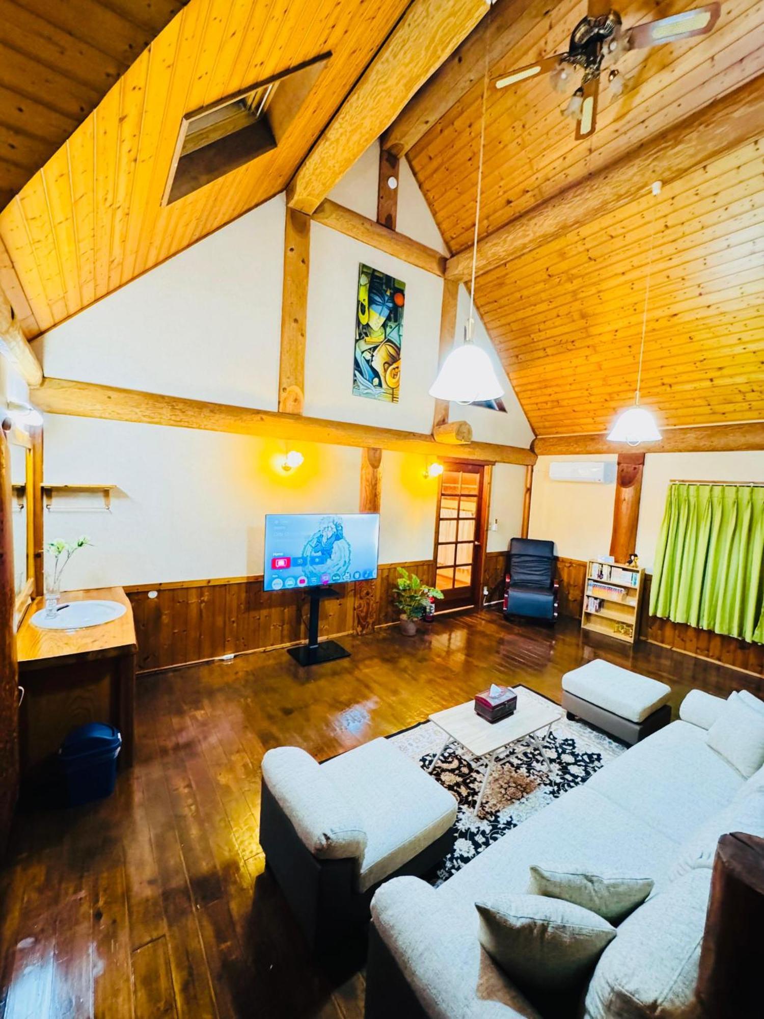 Hotel Yufuin Log House No Yado Tom Sawyer Esterno foto
